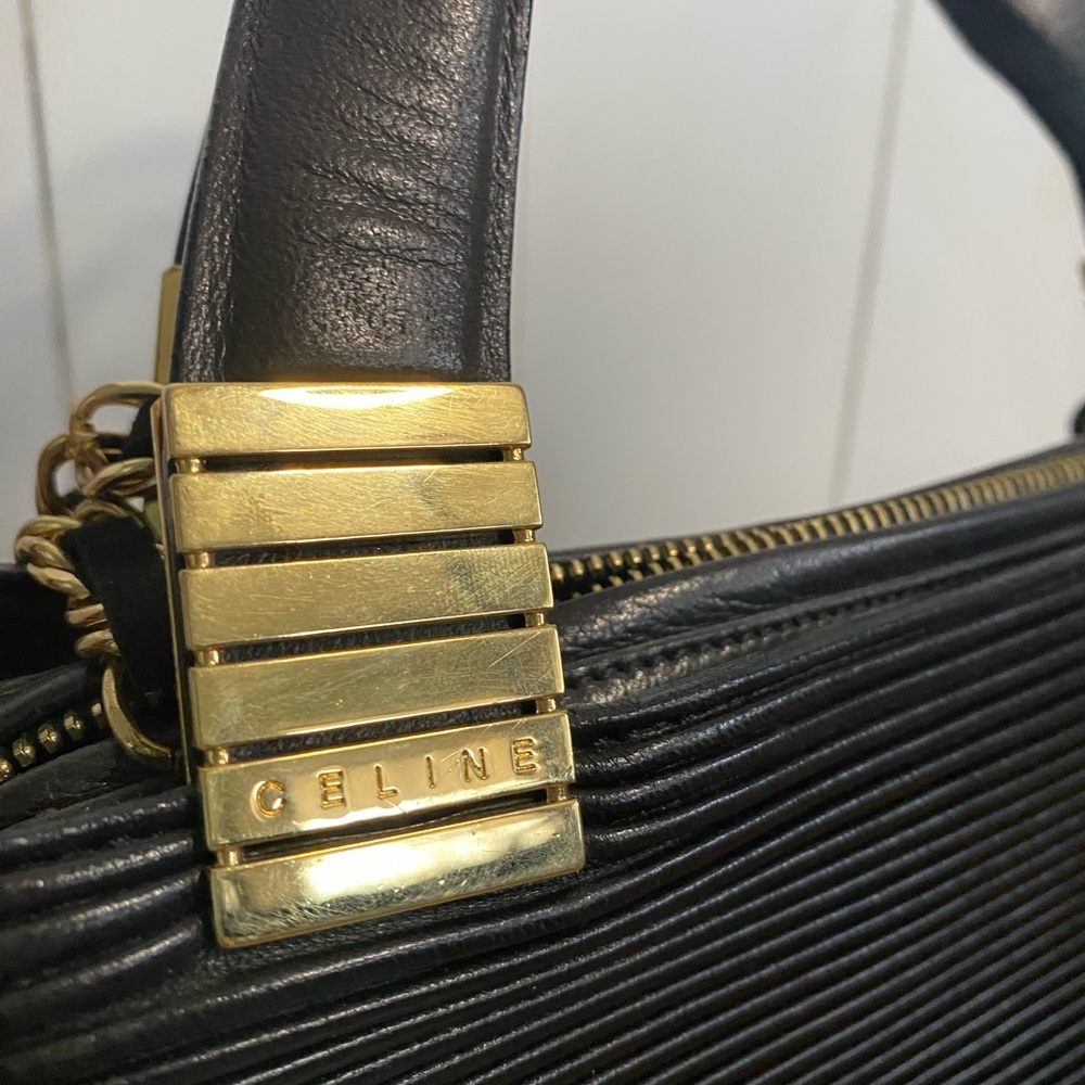 CELINÉ Vintage Purse With Dustbag - Picture 9 of 17